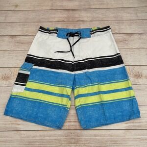 Nonwe Men's Swim Trunks Cargo Multicolor Beach Shorts Size 36